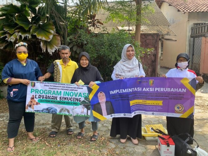 
					Implementasi Aksi Perubahan Digitalisasi Layanan SI KUCING di Lingkungan Pemprov Lampung