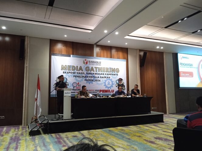 
					Bawaslu Provinsi Lampung Paparkan Ekspose Hasil Pengawasan Kampanye Pilkada 2024