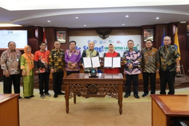 
					Universitas Lampung Teken MOU Pembangunan Daerah Bersama Pemkab Kabupaten Tanggamus