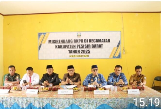 
					Asisten lll Gunawan Buka Musrenbang RKPD Tingkat Kecamatan dan Penyusunan RKPD Tahun 2025