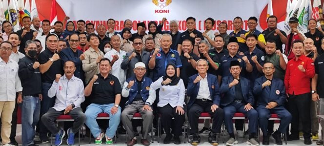 
					Eva Dwiana, Secara Aklamasi Kembali Terpilih Sebagai Ketum KONI Bandar Lampung Masa Bakti 2025—2029
