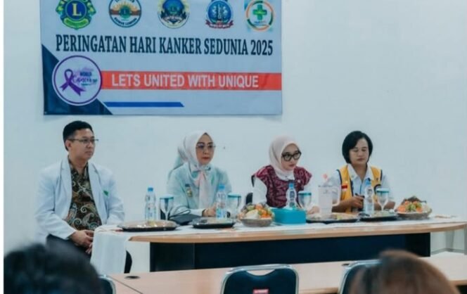 
					Peringati Hari Kanker Sedunia, Wakil Gubernur Lampung Jihan Nurlela Kunjungi Anak Penderita Kanker di RSUDAM