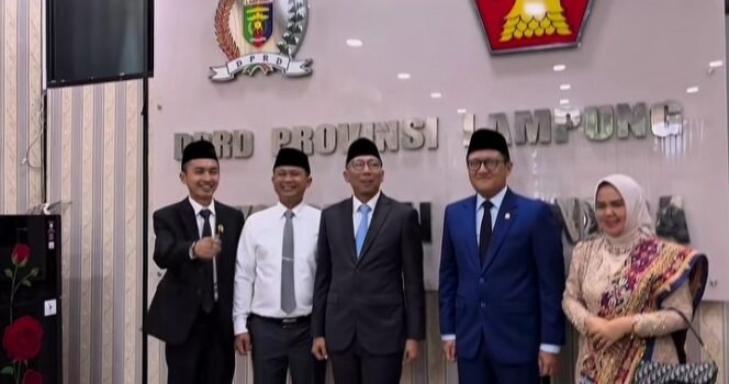
					Gubernur Mirzani Djausal Disambut Fraksi Gerindra DPRD Lampung
