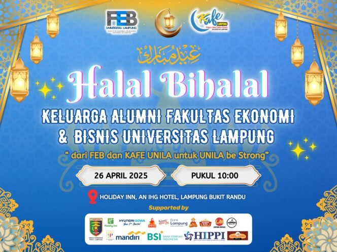 
					Alumni KAFE Universitas Lampung Gelar Halal Bihalal di Bandar Lampung