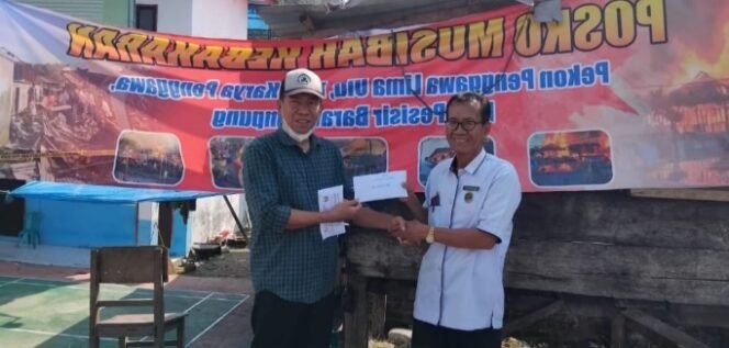
					Pemerintah Pekon Lintik Berikan Bantuan Donasi untuk Korban Kebakaran di Pekon Penggawa V Ulu