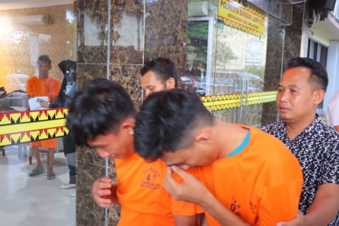 
					Terlilit Hutang, Dua Residivis Kembali Berulah, Tertangkap Usai Gagal Curi Motor di Bandar Lampung