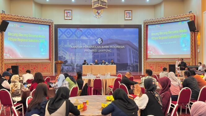 
					Perkuat Sinergi Ekonomi dan Keuangan Syariah, Bank Indonesia Gelar Fesyar Sumatera di Lampung