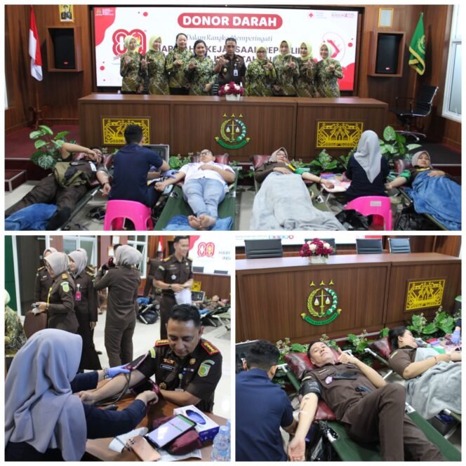 
					Kejari Bandar Lampung Selenggarakan Kegiatan Donor Darah, Wujud Kepedulian Sosial dan Pengabdian Kepada Masyarakat