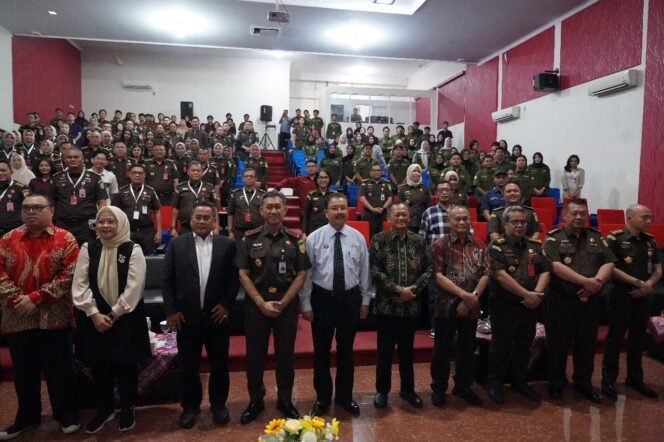 
					Peringati HARLAH Ke-80 Kejaksaan RI, Kejati Lampung Gelar Seminar Ilmiah: Optimalisasi Follow The Aset dan Follow The Money melalui DPA