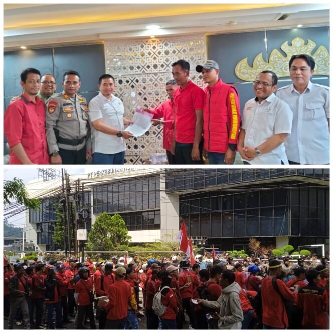
					Aksi Damai Berjalan Lancar : Terima Surat Aspirasi, Pekerja PTPN I Reg.7 Kedaton dan Bergen Kembali Bekerja