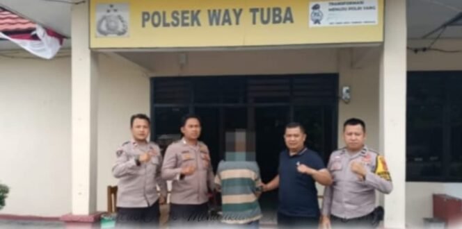 
					Polres Way Tuba Ringkus Ayah Perudapaksa Anak di Bawah Umur