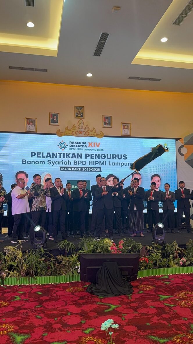 
					Pelantikan Pengurus HIPMI Syariah Lampung, Siap Dorong Ekonomi Syariah dan Wisata Halal