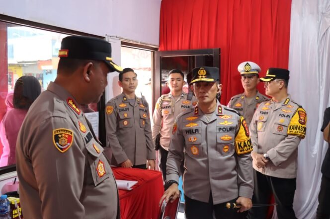 
					Kapolda Lampung Monitoring Pos Pelayanan Nataru Di Pos Ramayana Dan Pos Terminal Rajabasa