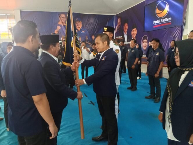
					Ketua DPW Partai Nasdem Provinsi Lampung Lantik Ketua DPD Kabupaten Mesuji