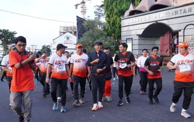 
					Event Justice Run 2026, Pemprov Lampung Gaungkan Pembangunan Berkeadilan dan Akses Infrastruktur