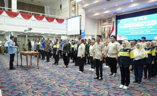 
					Pelantikan Pengurus PDBI Lampung Jadi Momentum Cetak Atlet Berprestasi dan Generasi Disiplin