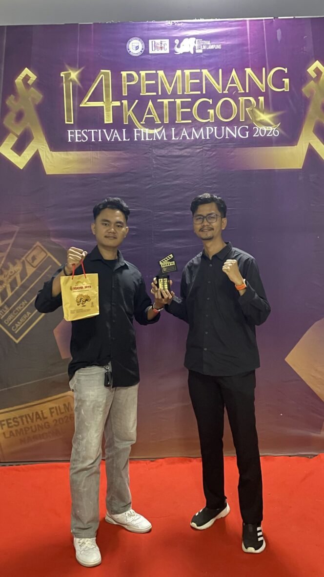 
					Raih Kategori Film Terfavorit Lampung “Abah”, BPS Lampung Bawa Pesan Sensus Ekonomi ke Panggung FFL 2026