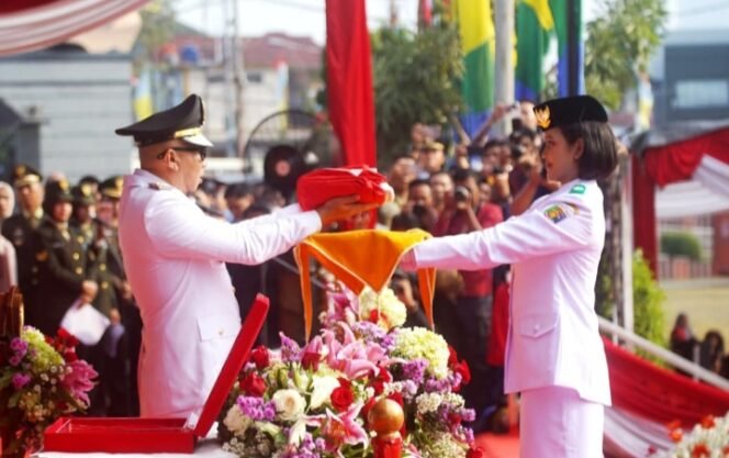 
					Gubernur Lampung, Mirza, Pimpin Upacara HUT ke-81 RI Tingkat Provinsi Lampung