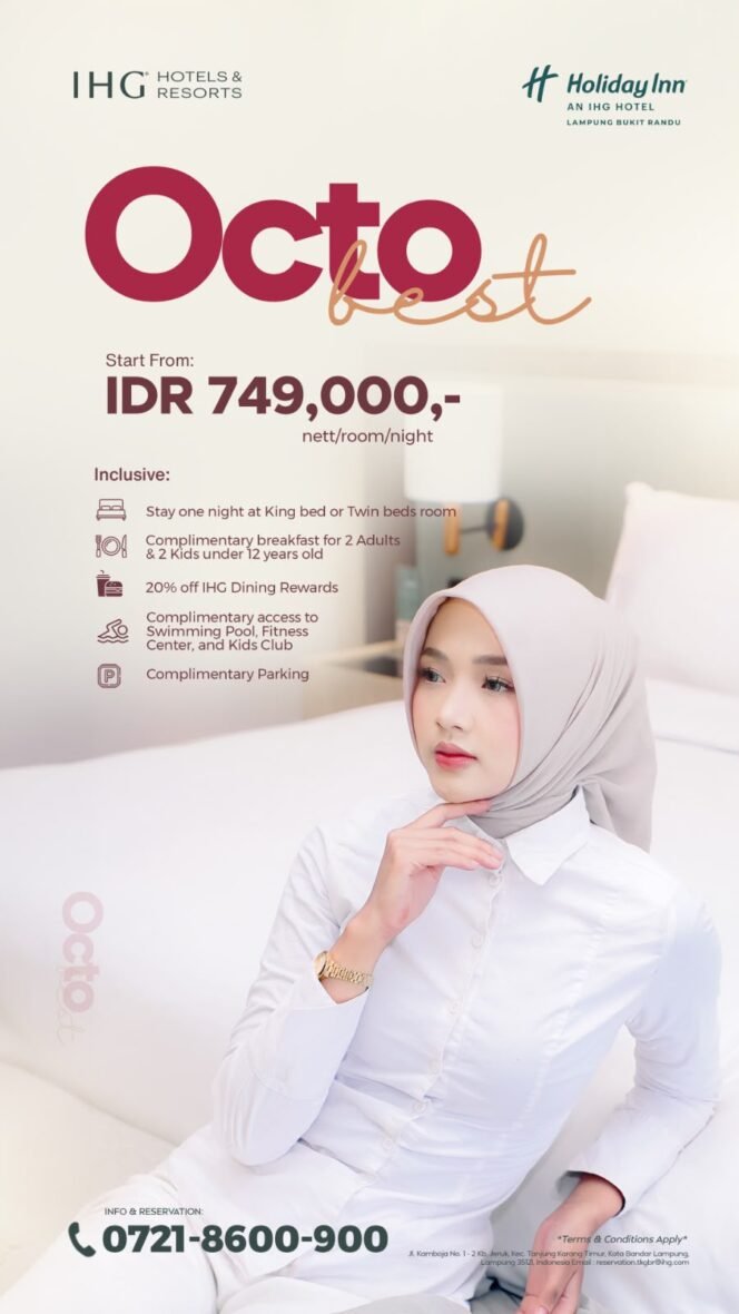 
					Holiday Inn Lampung Bukit Randu Hadirkan Promo “OctoBest”