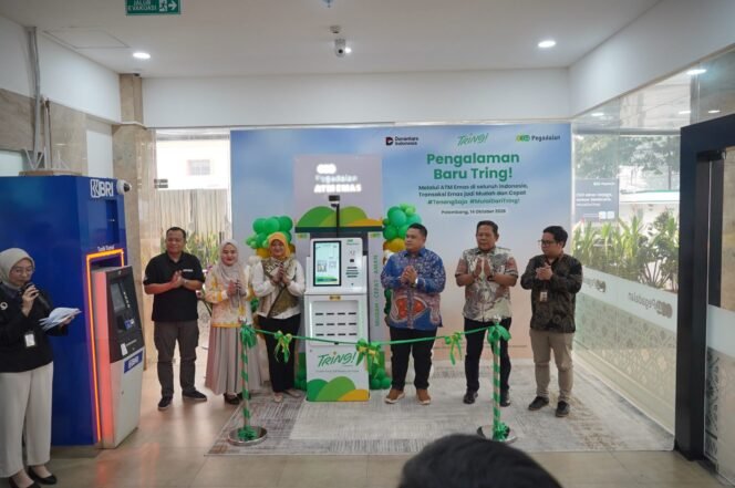 
					Pegadaian Hadirkan Transaksi Melalui ATM Emas Pertama di Seluruh Indonesia Bisa Cetak Emas Fisik & Beli Emas Instan Tanpa Waktu Tunggu